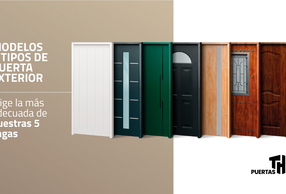 tipos de puerta exterior