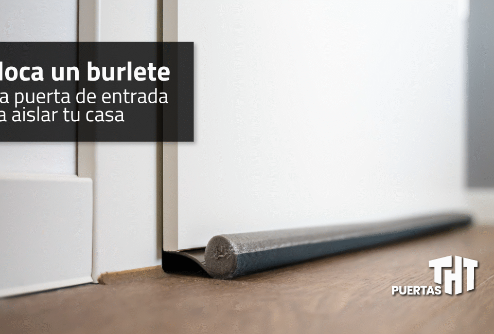como colocar burlete en puerta