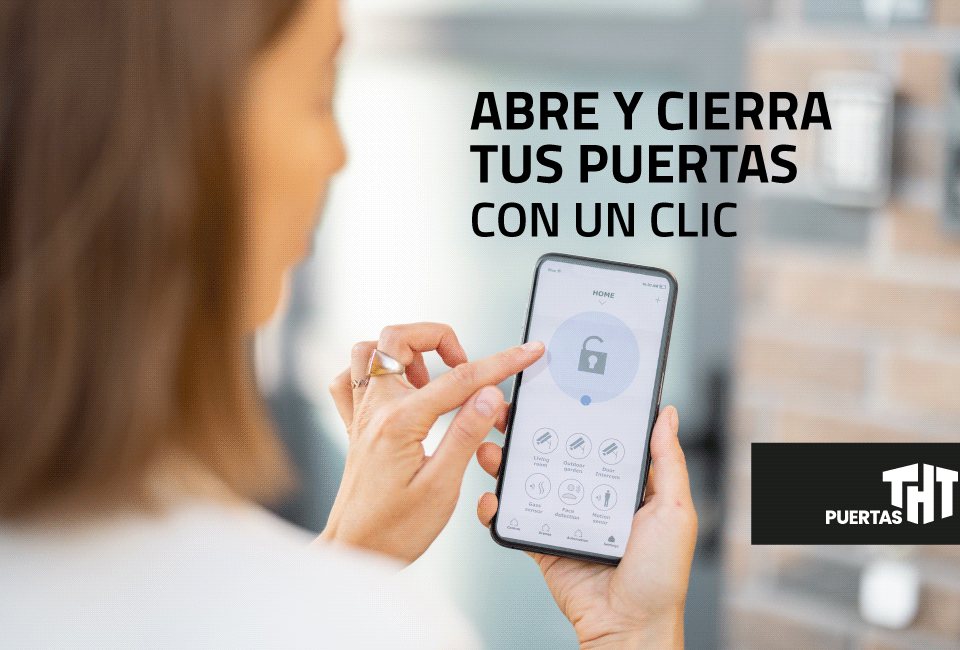 Abrir puerta con domótica