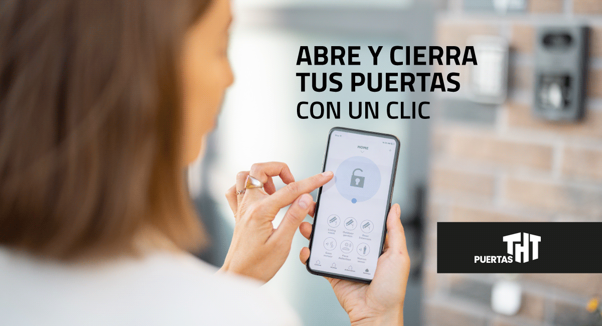Abrir puerta con domótica