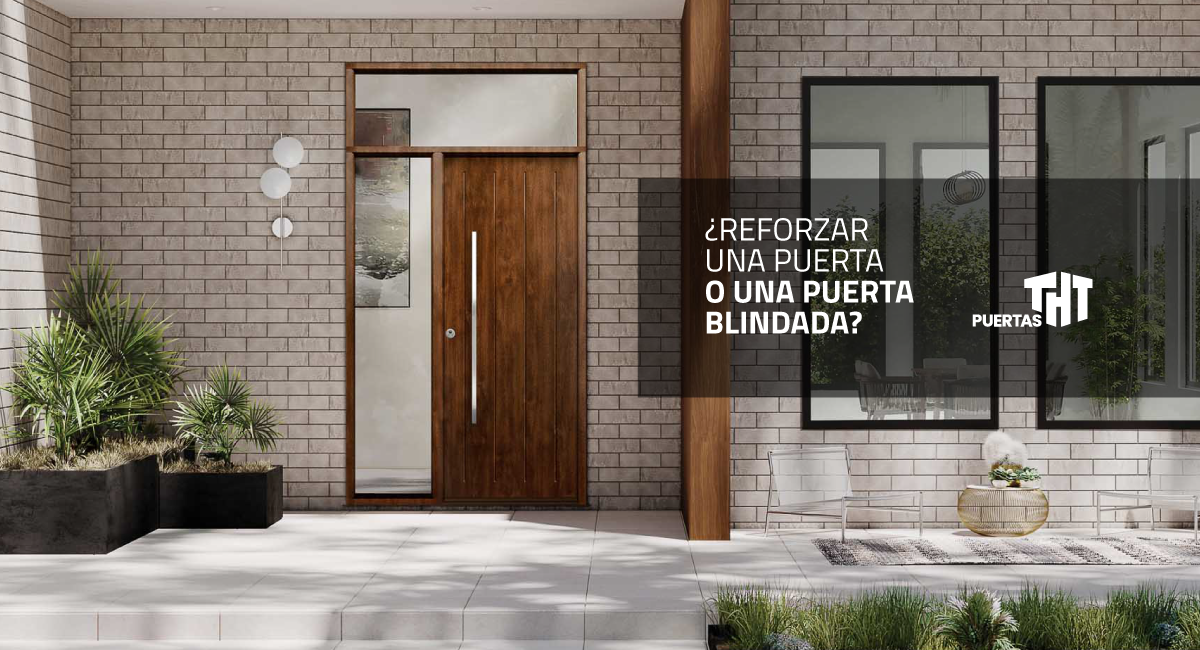 puerta blindada o reforzada